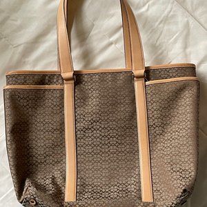 Coach baby tote